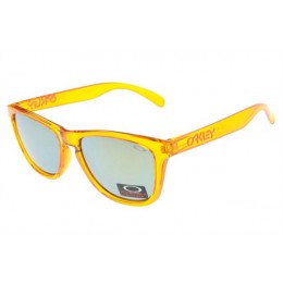 Oakley Frogskins In Yellow Clear And Warm Grey