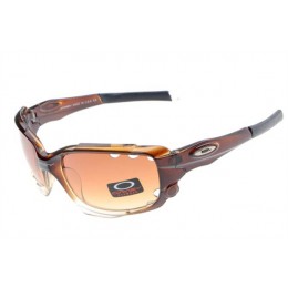 Oakley Racing Jacket In Brown Tortoise-Persimmon Limited Edition Fathom