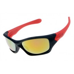 Oakley Pit Bull In Matte Black-Red And Fire Iridium