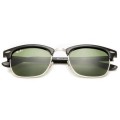 Ray Ban Rb3016 Clubmaster Black-Clear Green