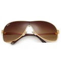 Ray Ban Rb3466 Highstreet Gold-Brown Gradient