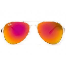 Ray Ban Rb3806 Aviator Gold-Ruby Gradient