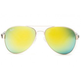 Ray Ban Rb3806 Aviator Gold-Clear Jade Gradient