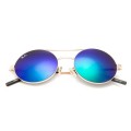 Ray Ban Rb3813 Round Metal Gold-Green