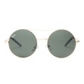 Ray Ban Rb3813 Round Metal Gold-Gray
