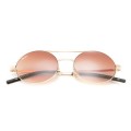 Ray Ban Rb3813 Round Metal Gold-Light Ruby Gradient