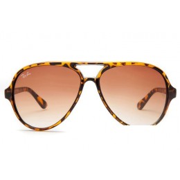Ray Ban Rb4125 Cats 5000 Tortoise-Light Brown Gradient