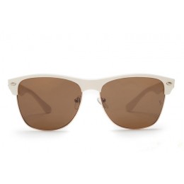 Ray Ban Rb4175 Clubmaster Oversized White-Brown