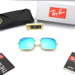 Ray Ban Rb1971 Mirror Ice Blue-Gold