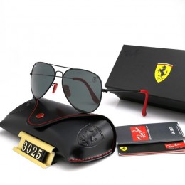 Ray Ban Rb3025 Black-Black With Red