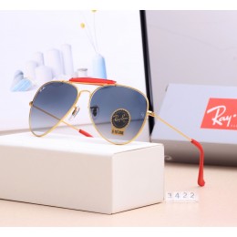 Ray Ban Rb3422 Gray-Gold With Red