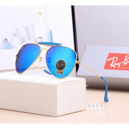 Ray Ban Rb3422 Ice Blue-Gold With Blue