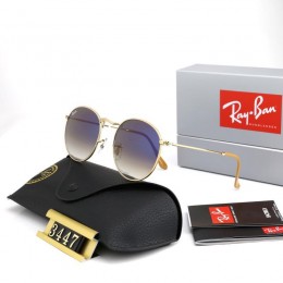 Ray Ban Rb3447 Gradient Purple-Gold With Yellow