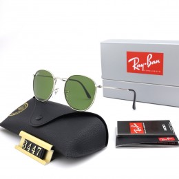 Ray Ban Rb3447 Green-Sliver With Black