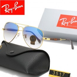 Ray Ban Rb3517 Gradient Light Blue-Gold With Black