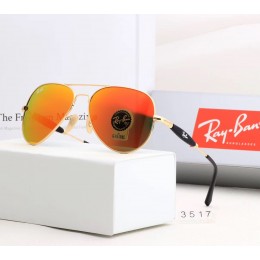 Ray Ban Rb3517 Gradient Orange-Gold With Black