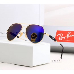 Ray Ban Rb3517 Mirror Dark Blue-Gold With Black