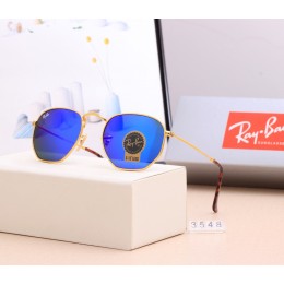 Ray Ban Rb3548 Dark Blue-Gold With Brown