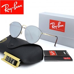 Ray Ban Rb3574 Gray-Gold With Brown