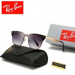 Ray Ban Rb3576 Dark Blue-Gold With Brown With Black