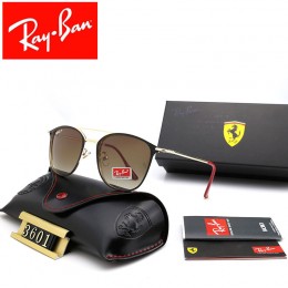 Ray Ban Rb3601 Brown-Gold With Black With Red