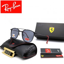 Ray Ban Rb3601 Gray-Black With Red