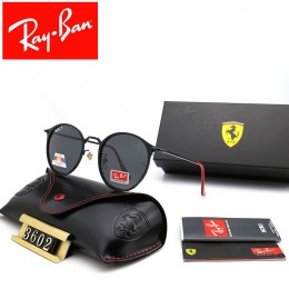 Ray Ban Rb3605 Black-Black With Red