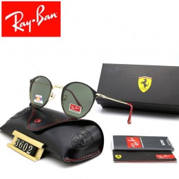 Ray Ban Rb3605 Green-Gold With Red