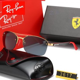 Ray Ban Rb3617 Black-Gold With Red
