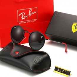 Ray Ban Rb3647 Black-Black With Red