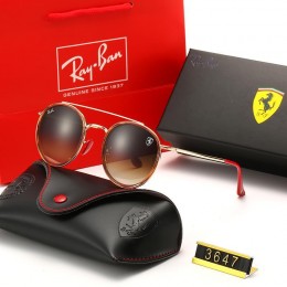 Ray Ban Rb3647 Brown-Gold With Red With Tortoise