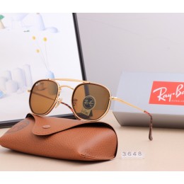 Ray Ban Rb3648 Brown-Gold With Red