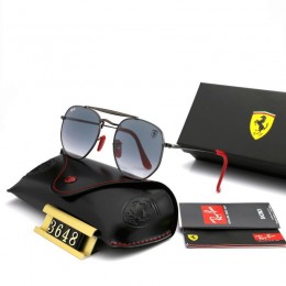 Ray Ban Rb3648 Gray-Black With Red