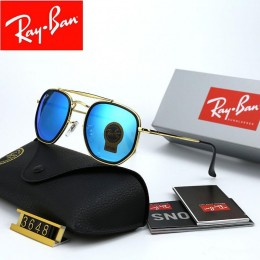 Ray Ban Rb3648 Mirror Blue-Gold With Black