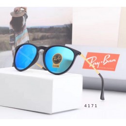 Ray Ban Rb4171 Ice Blue-Gold With Black