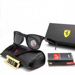 Ray Ban Rb4195 Black-Black With Red