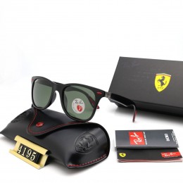 Ray Ban Rb4195 Green-Black With Red