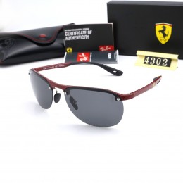 Ray Ban Rb4302 Black-Dark Red With Black
