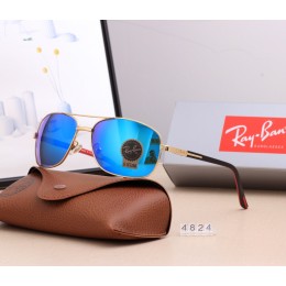 Ray Ban Rb4824 Aviator Blue-Gold With Black