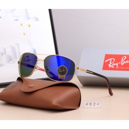 Ray Ban Rb4824 Aviator Dark Blue-Gold With Black