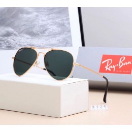 Ray Ban Rb8125 Green-Gold With Black
