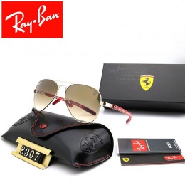 Ray Ban Rb8307 Brown-Gold With Red