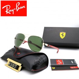 Ray Ban Rb8307 Green-Gold With Red